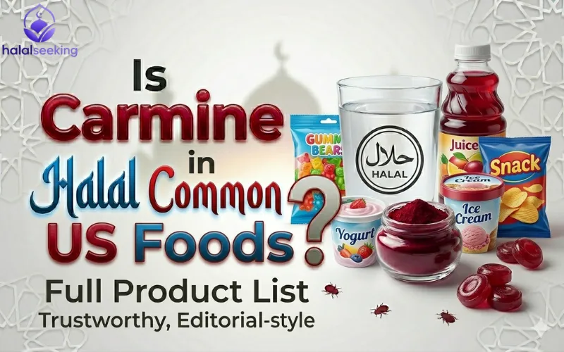 is carmine halal