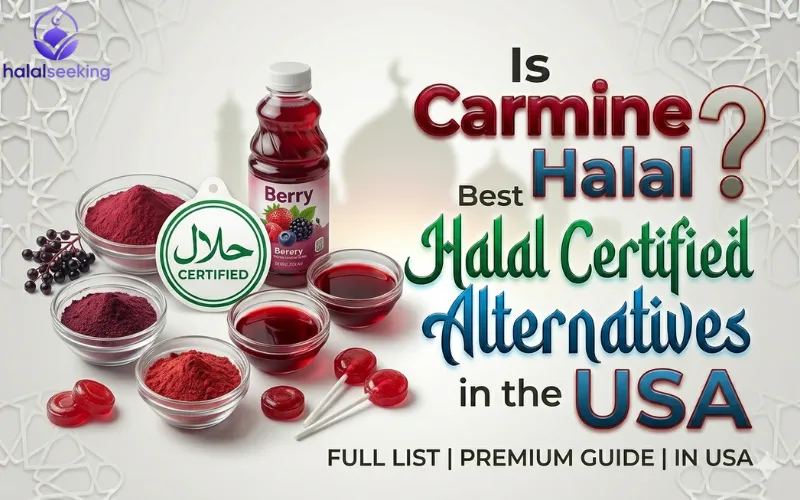 is carmine halal