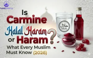 is carmine halal