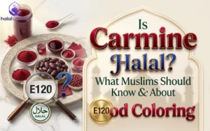 is carmine halal