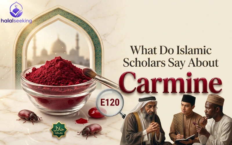 is carmine halal