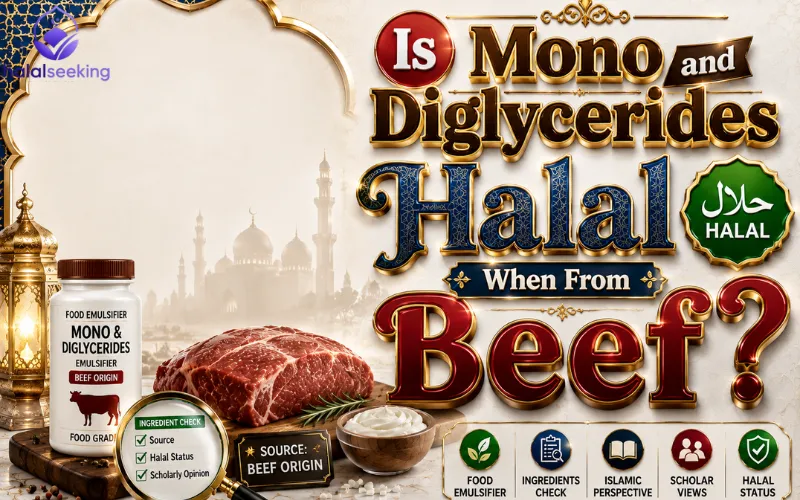 is mono and diglycerides halal