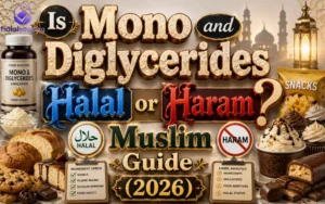 is mono and diglycerides halal