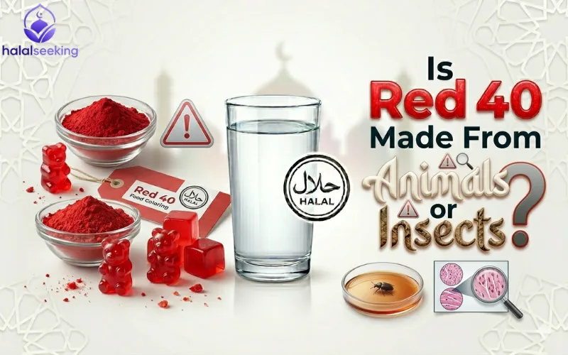 is red 40 halal