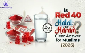 is red 40 halal