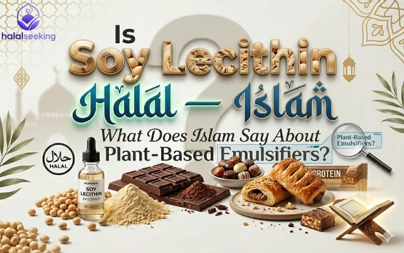 is soy lecithin halal