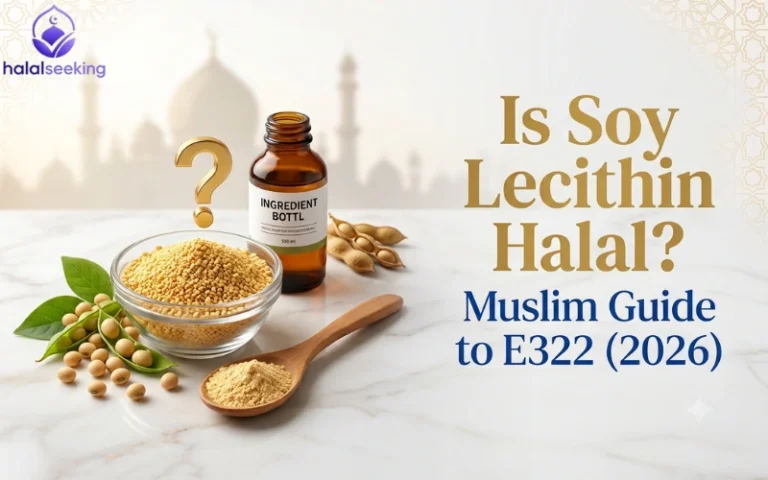 is soy lecithin halal