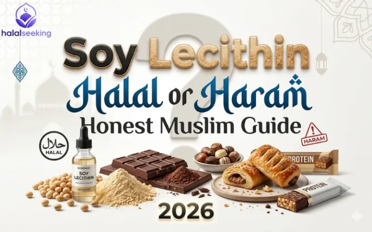 is soy lecithin halal