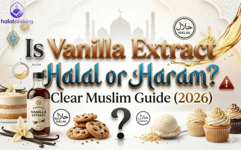 is vanilla extract halal