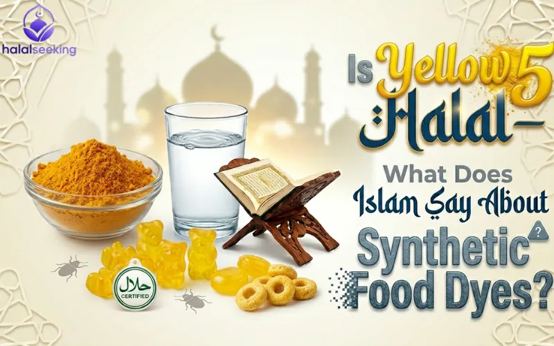is yellow 5 halal