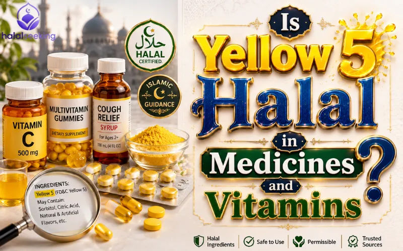 is yellow 5 halal