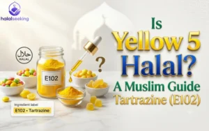 is yellow 5 halal
