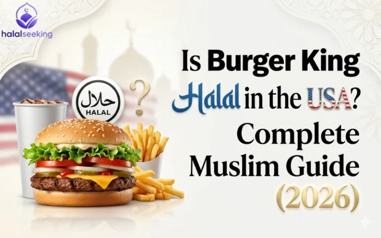 is burger king halal in usa