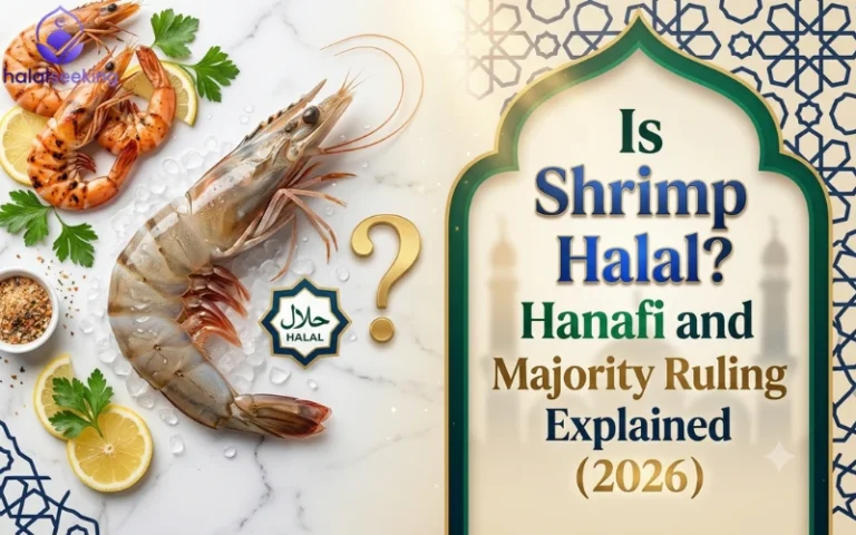 is shrimp halal