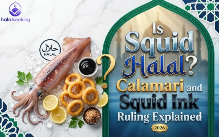 is squid halal