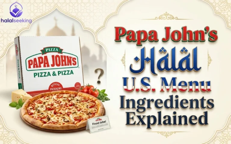 is papa johns halal
